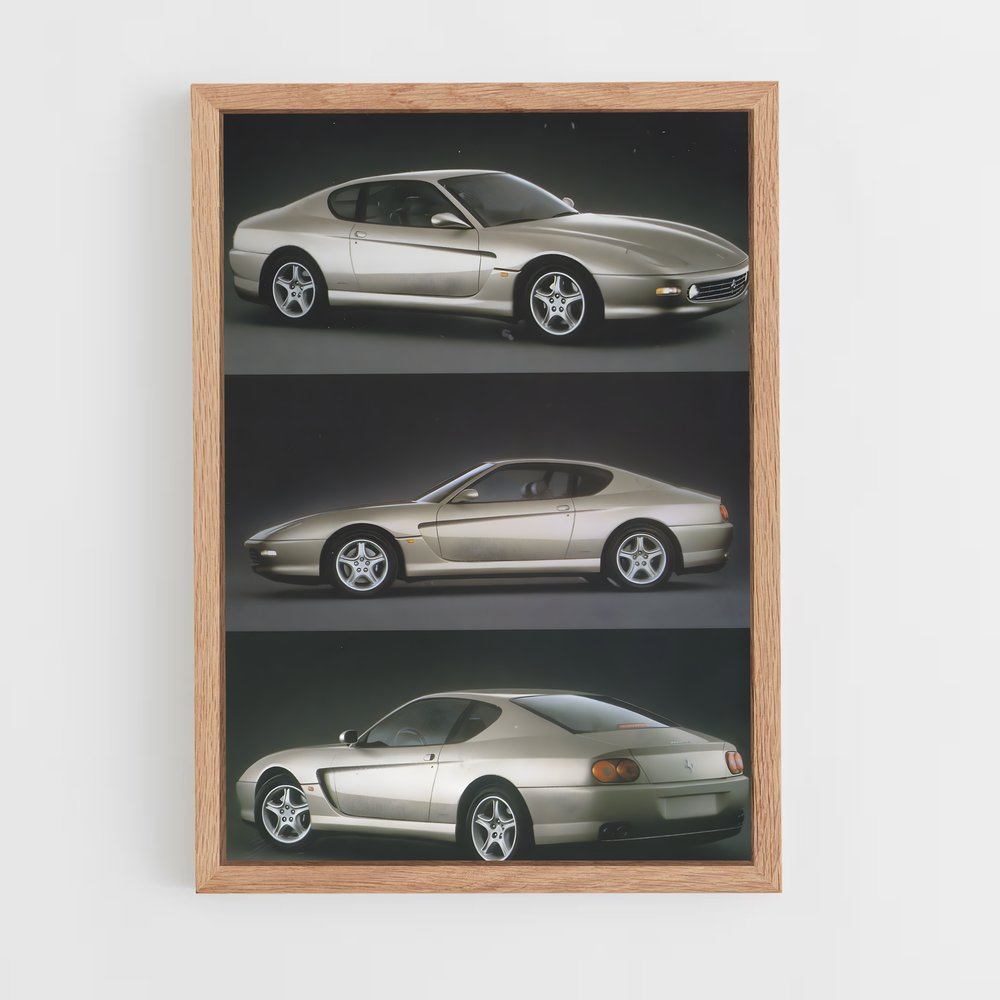 Poster Ferrari Evolution (vue 4)